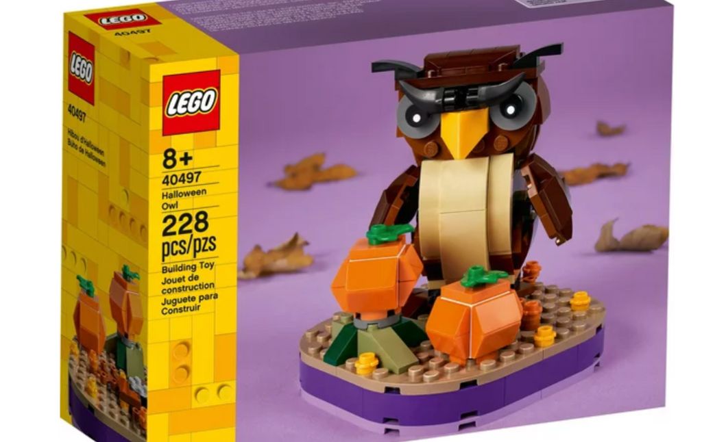 lego halloween owl