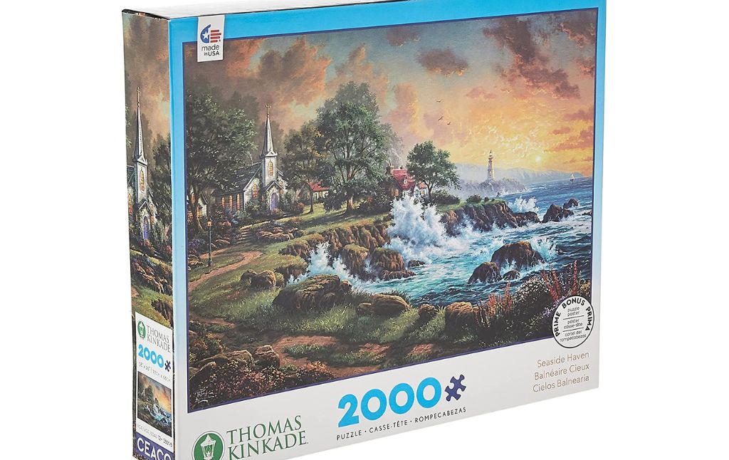 thomas kinkade 2000 jigsaw puzzle