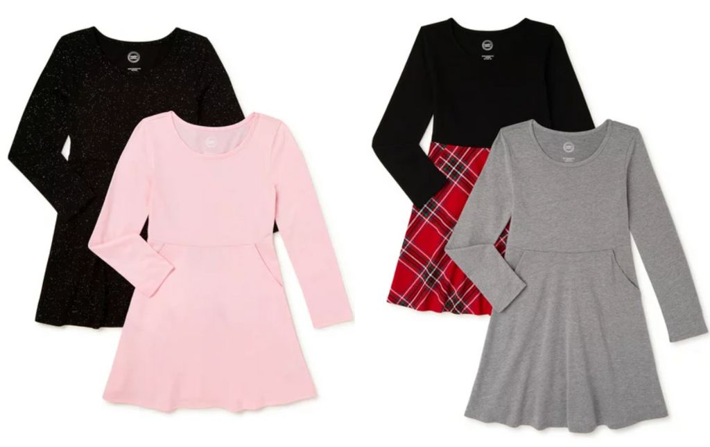 wonder nation long sleeve dresses