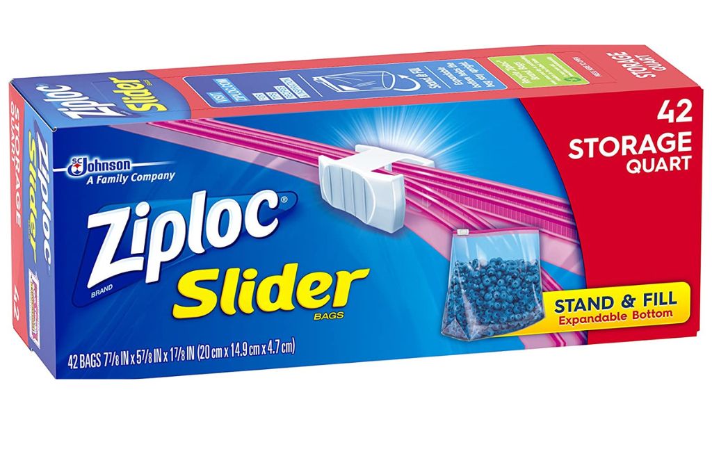 ziploc slider