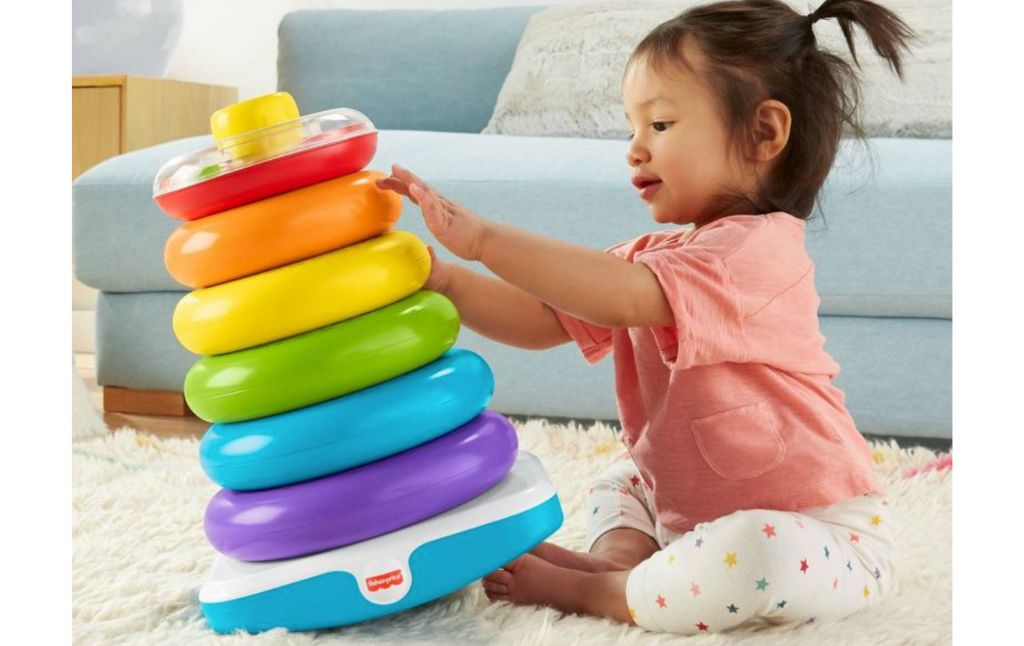 fisher price giant rock a stack