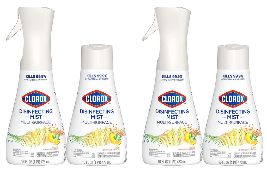 clorox disinfecting mist