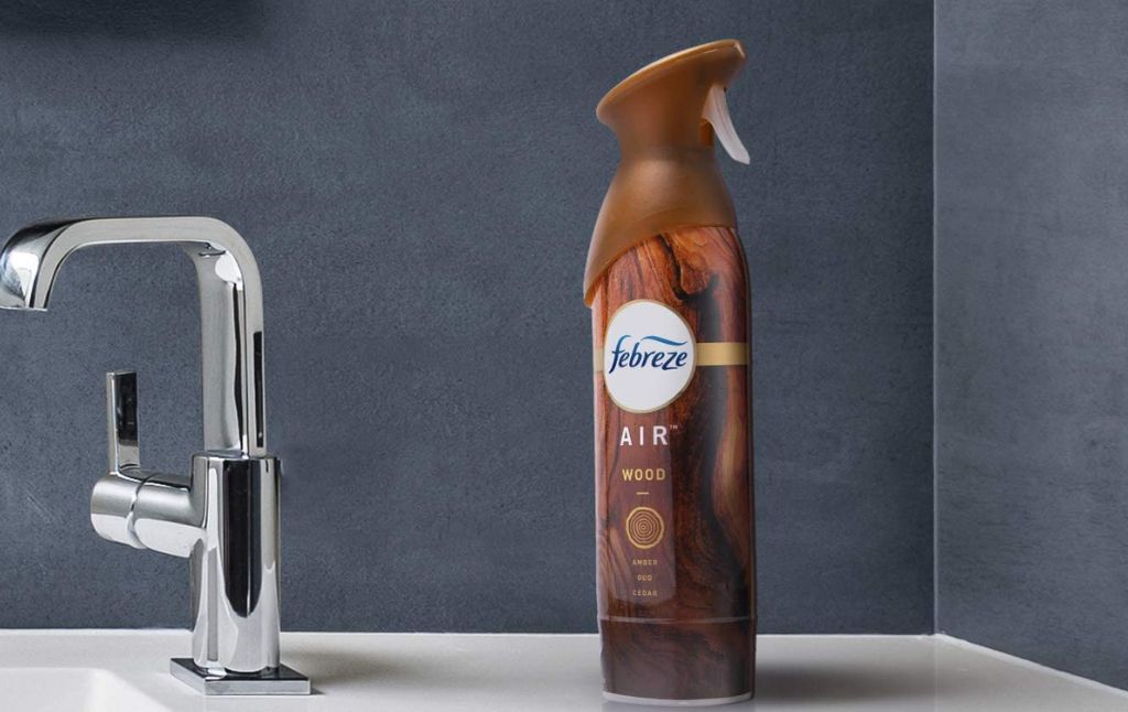 febreze air wood scent