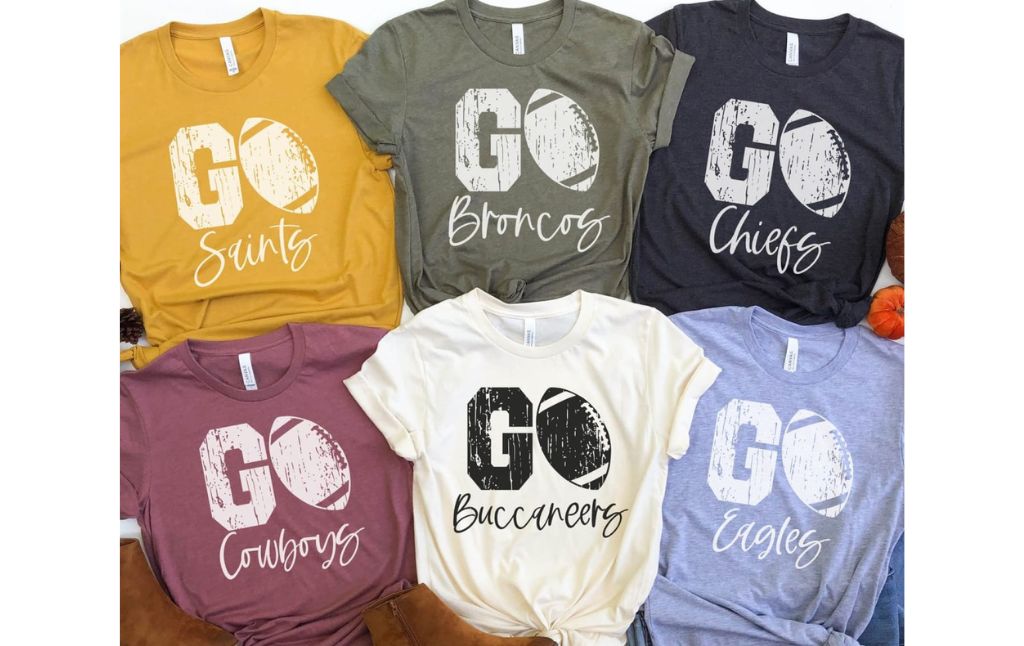 football team tees