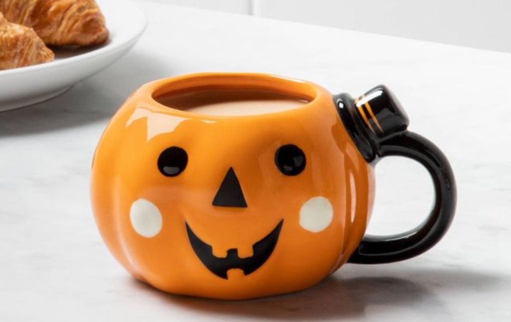 halloween mug pumpkin