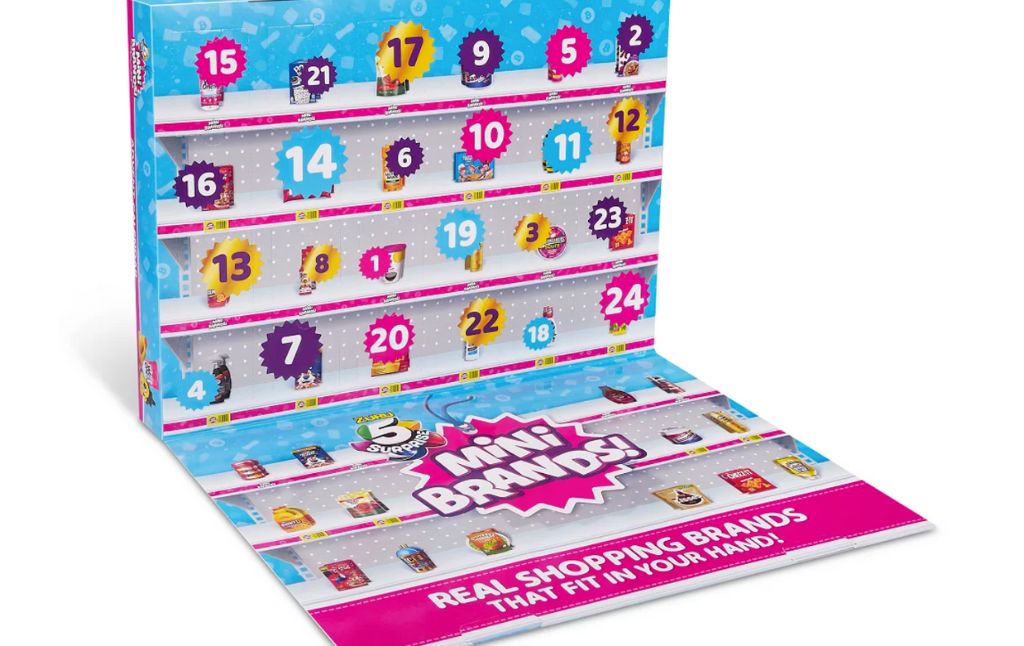 5 surprise mini brands advent calendar