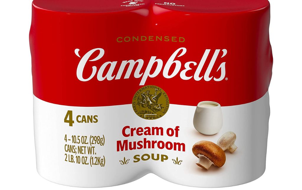 campbells cream of mushroom soup