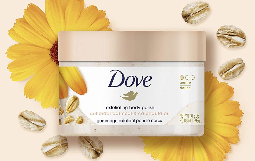 dove exfoliating body polish