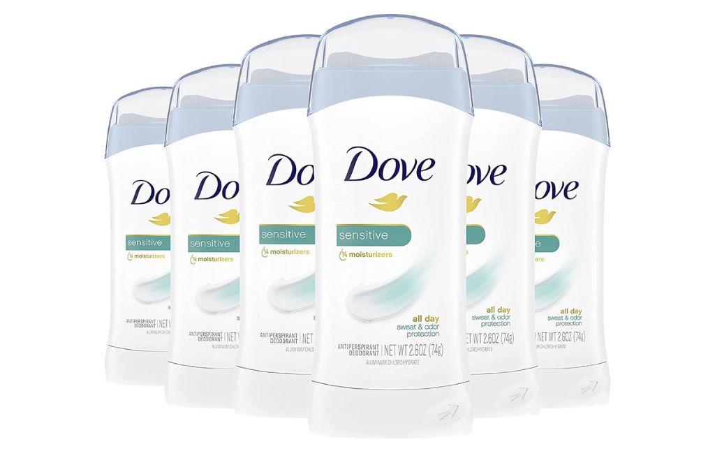 dove sensitive deodorant