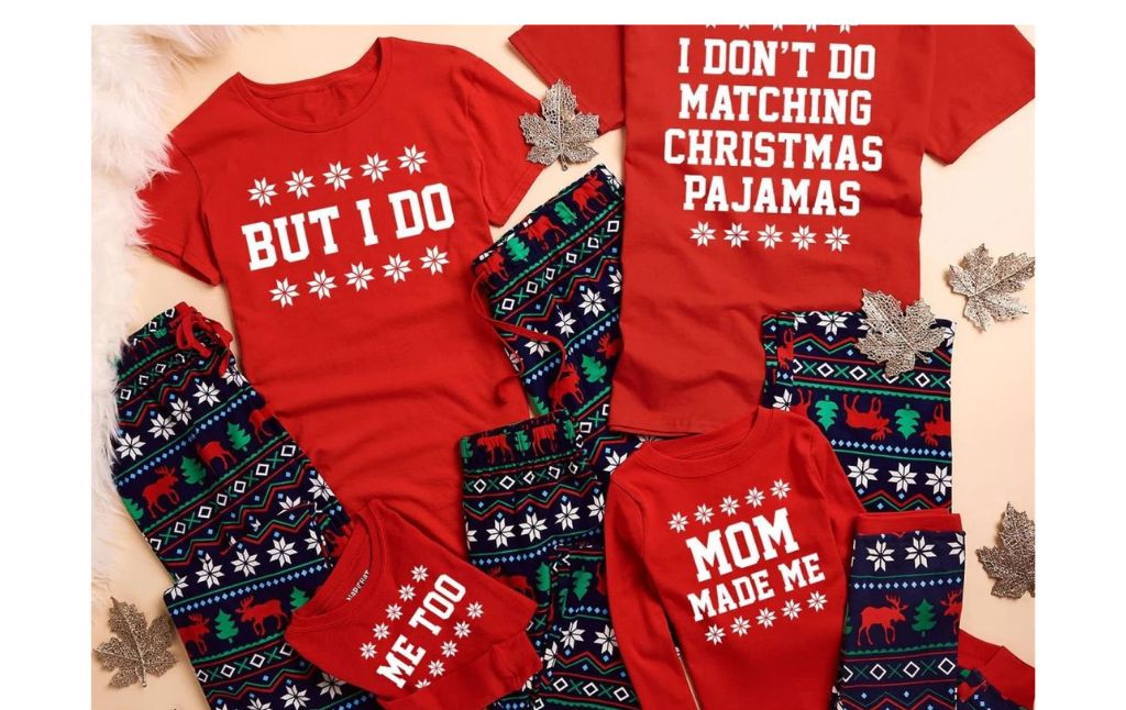 family holiday pajamas