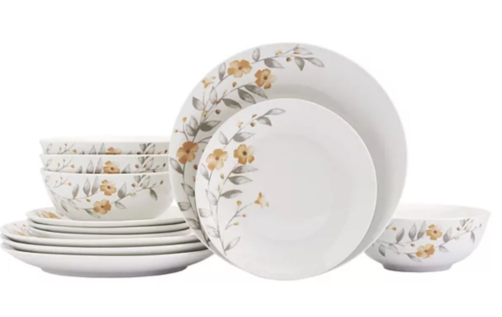 kohls dinnerware set