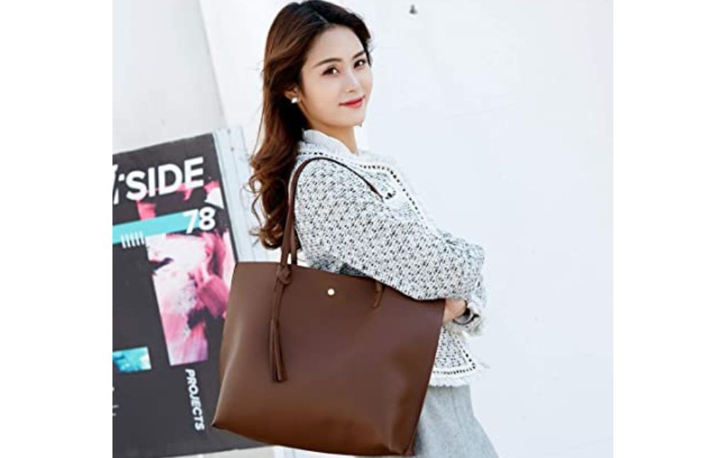 leather tote bag