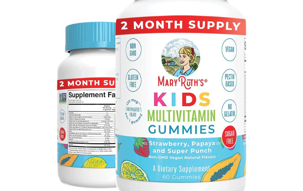 maryruths kids multivitamin gummies