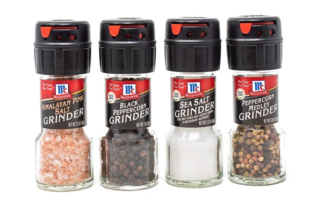 mccormick salt pepper grinders