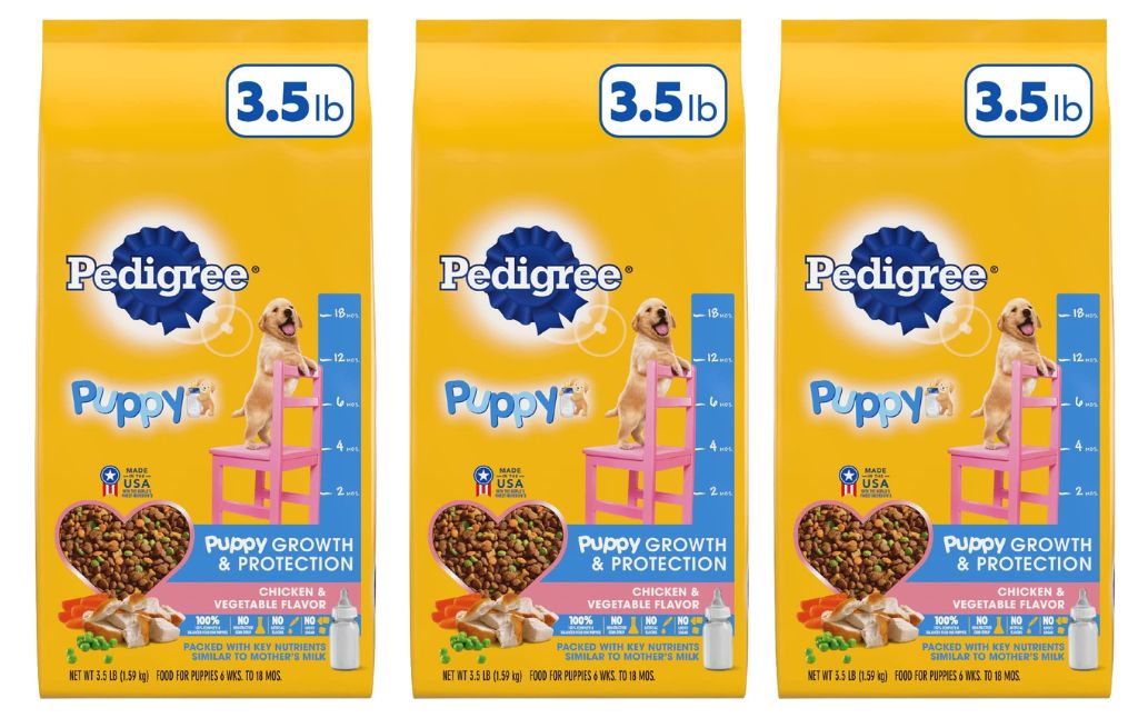 pedigree puppy food