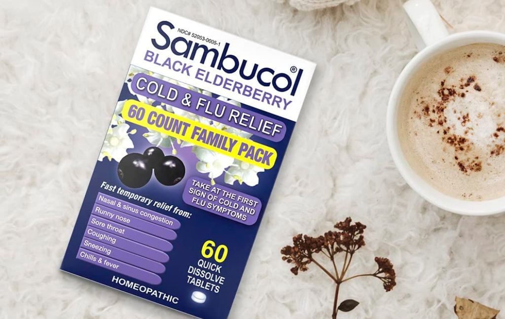 sambucol black elderberry cold flu relief