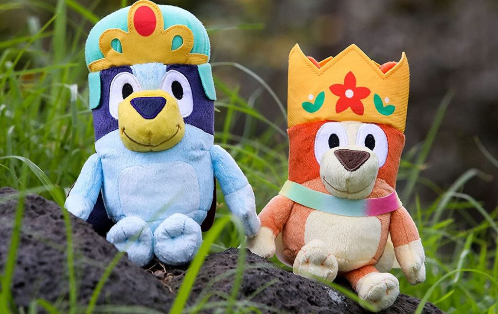 Royal Bluey & Bingo Plush Bundle Pack