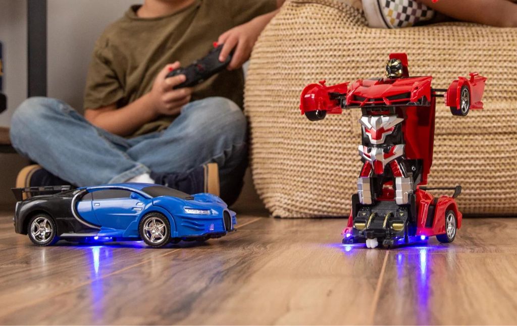 Transforming Robot Sports Car Toys