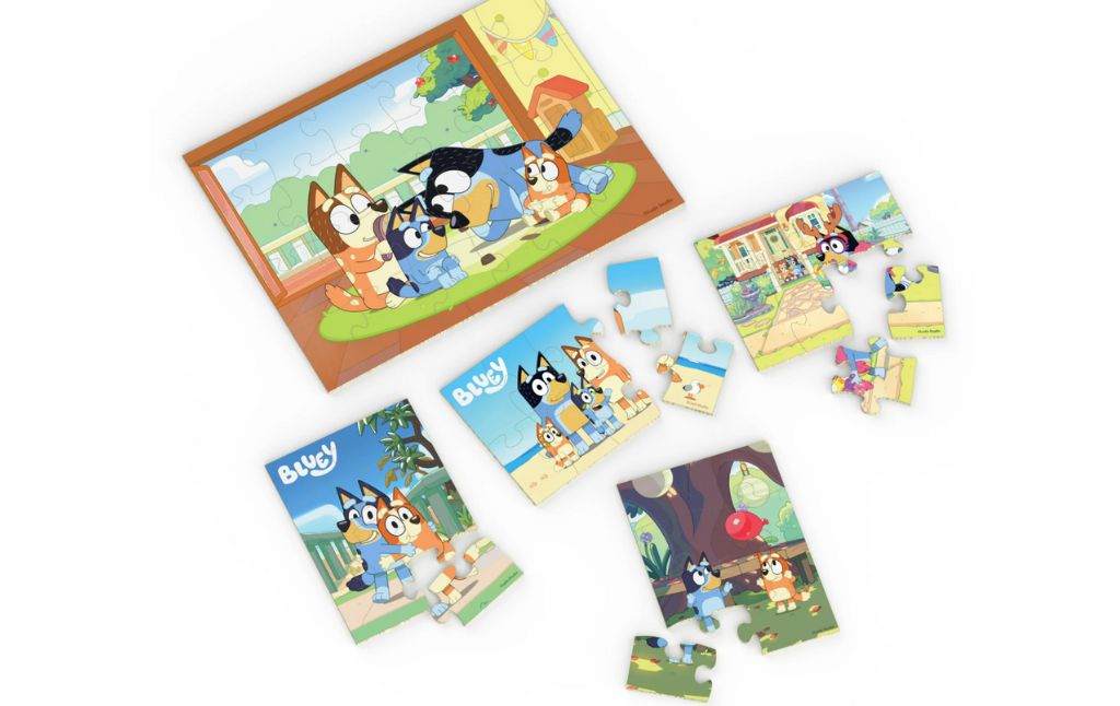 bluey puzzle set