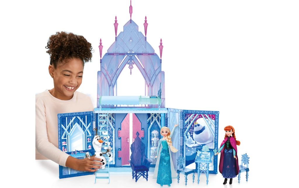 disney frozen fold go castle