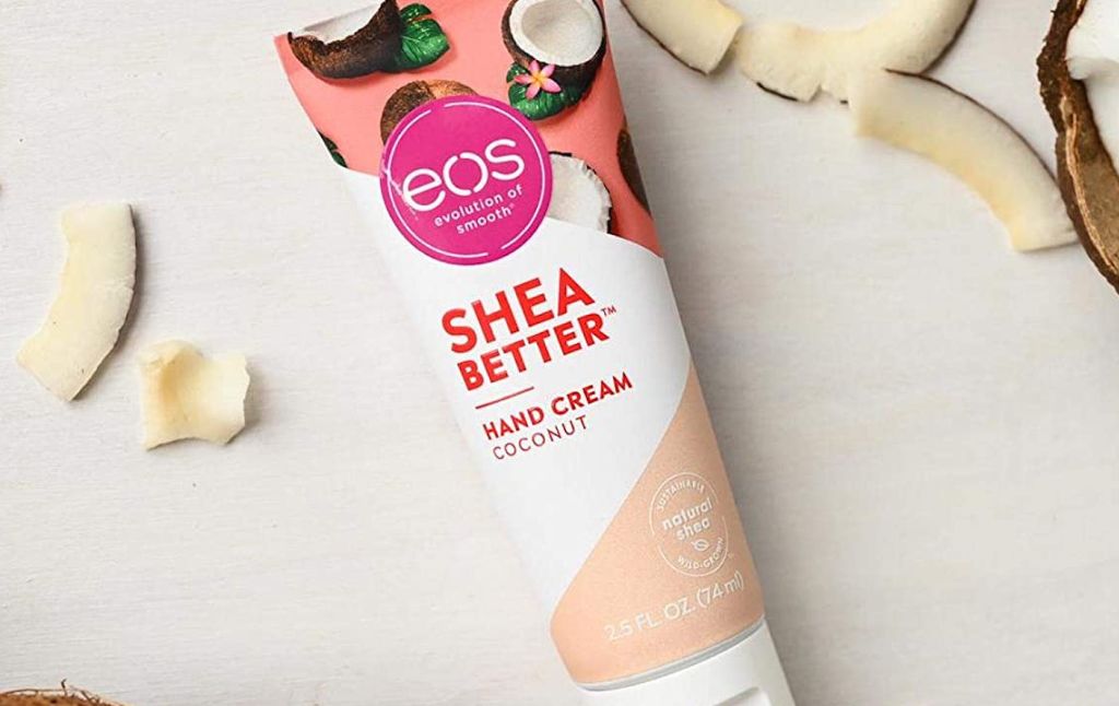 eos shea better hand cream coocnut