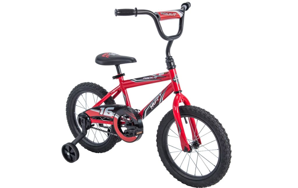 huffy bike with training wheels