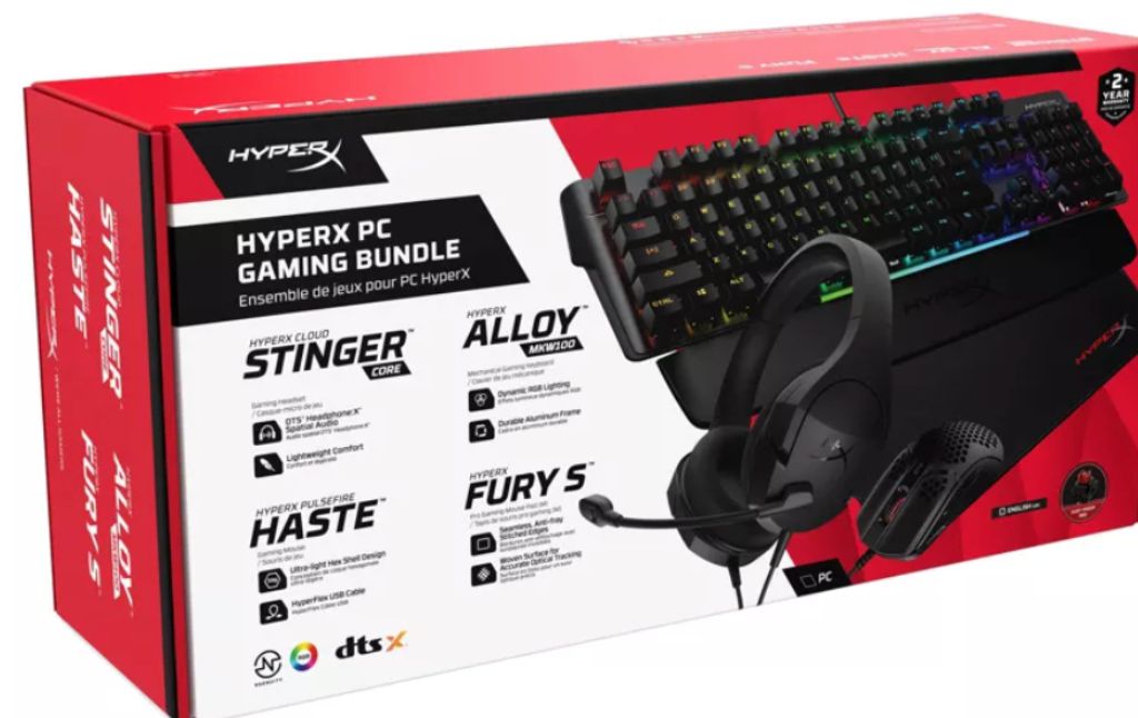 hyperx pc gaming bundle