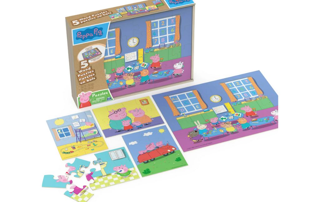 peppa pig puzzle set