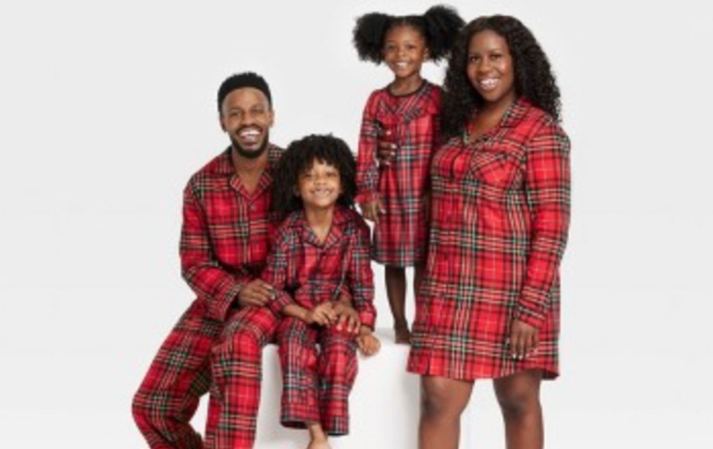 wondershop pajamas red plaid