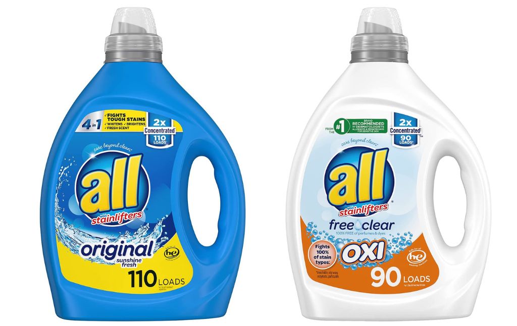 all laundry detergent