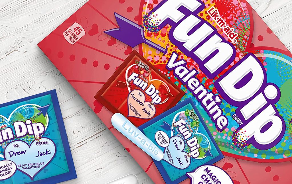 fun dip valentine