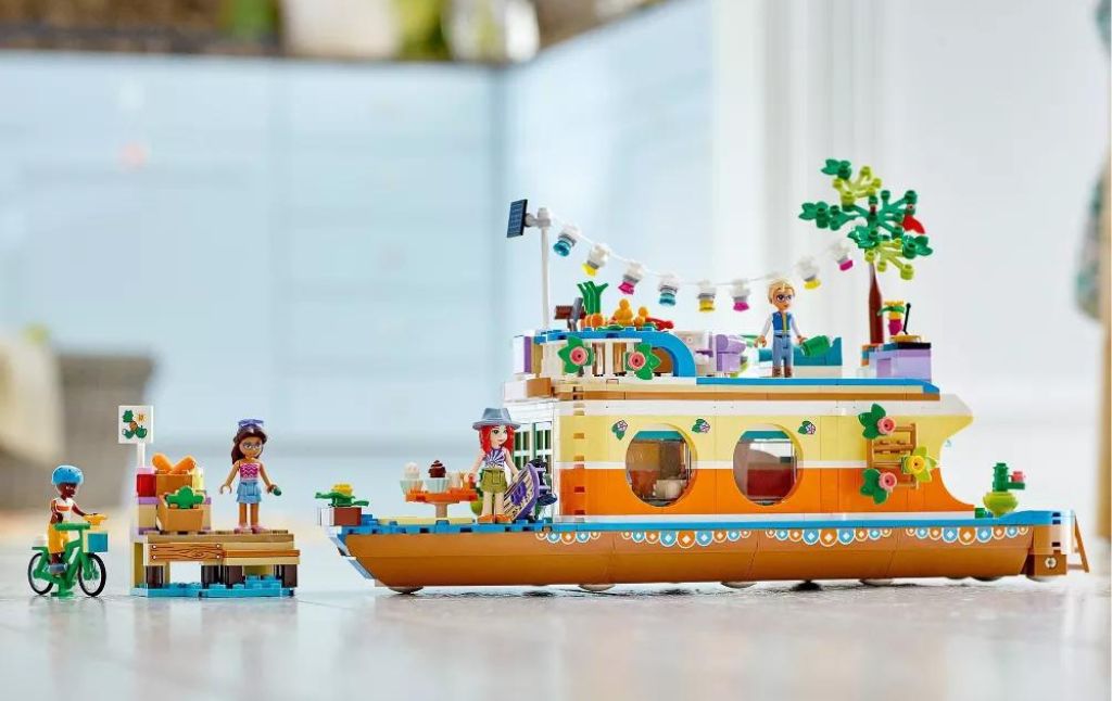 lego friends houseboat