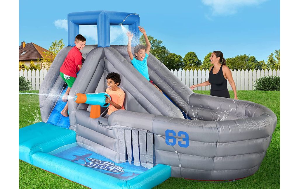 nerf water slide