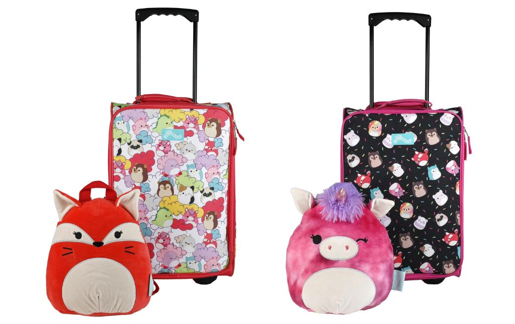 squishmallows luggage set