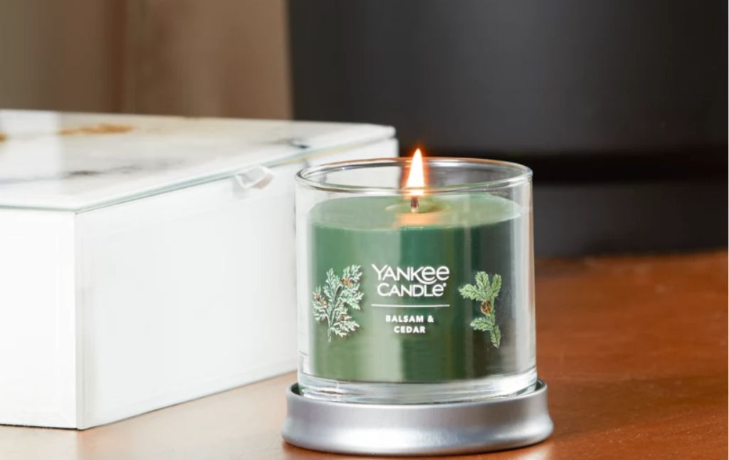 yankee candle balsam cedar