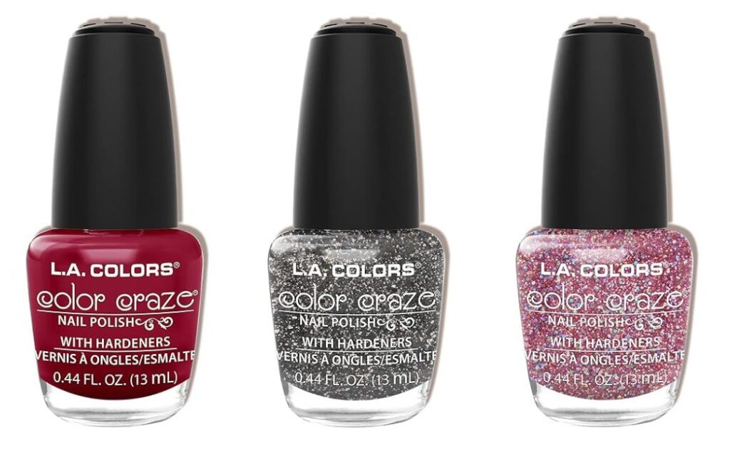 LA Colors nail polish