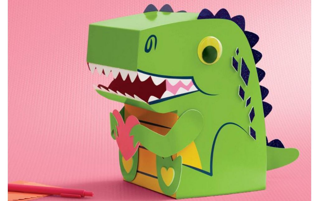 dinosaur valentine mailbox kit