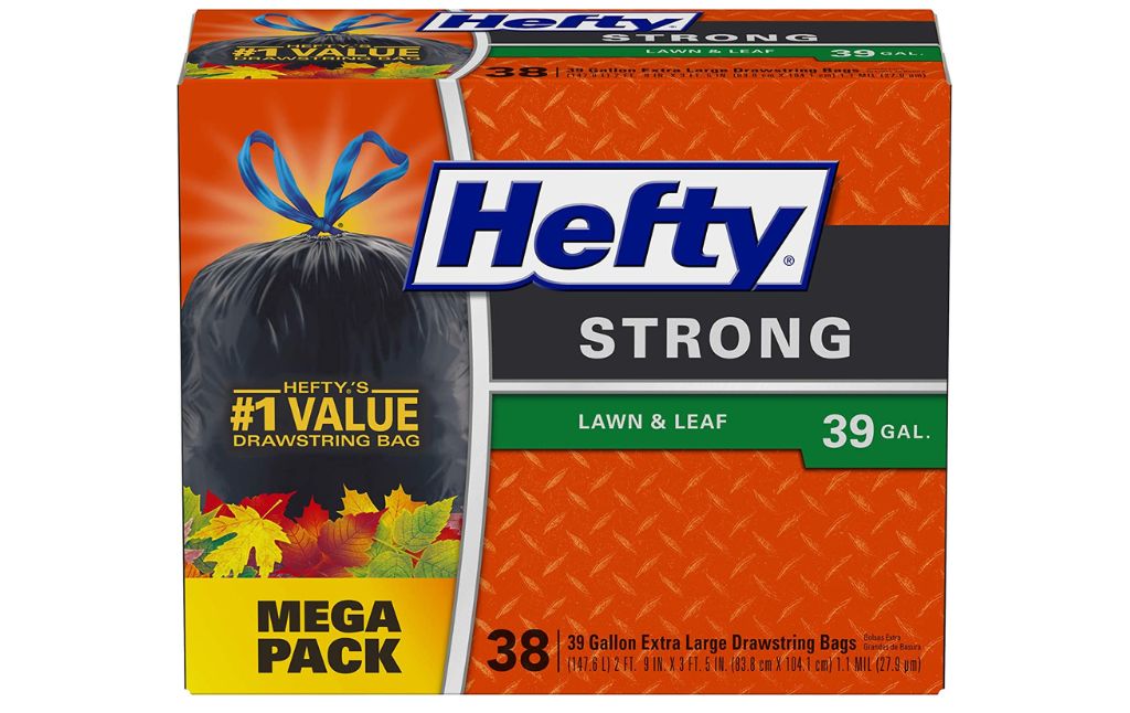 hefty lawn leaf bags