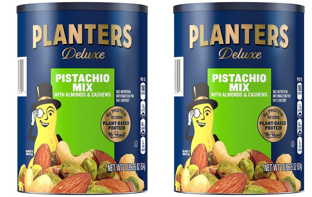 planters deluxe pistachio mix