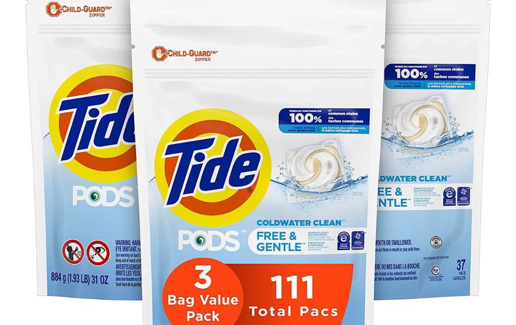 tide free gentle pacs