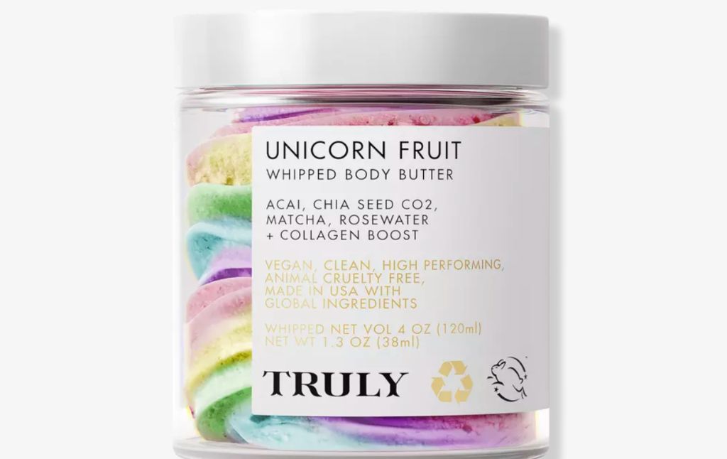 truly unicorn fruit whipped body butter