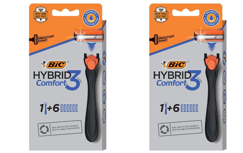 bic hybrid comfort razors