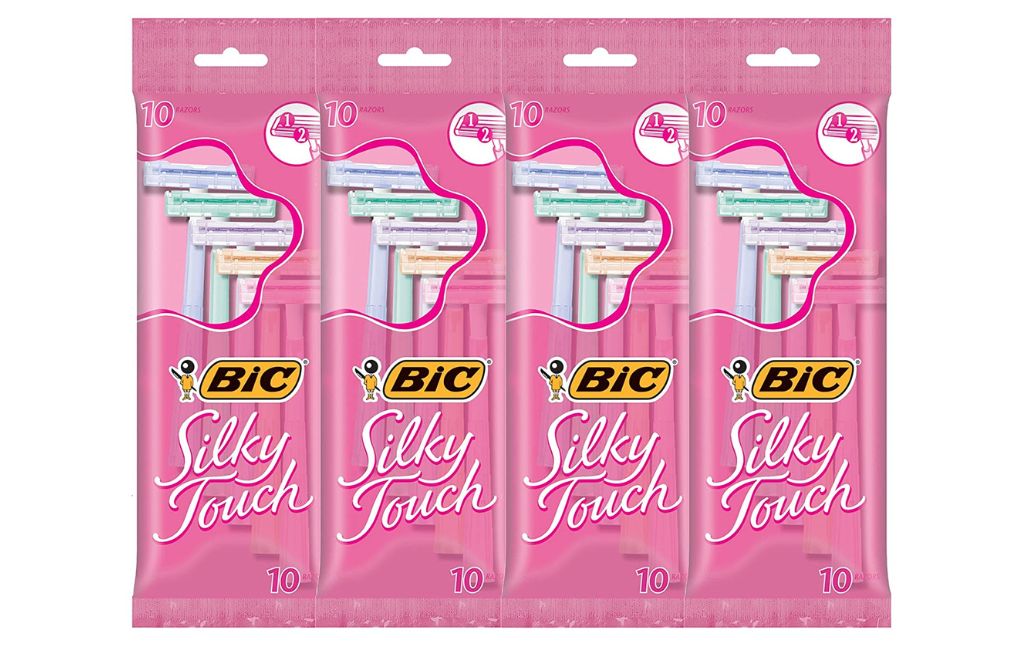 bic silky touch razors