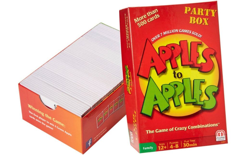 apple to apples party box