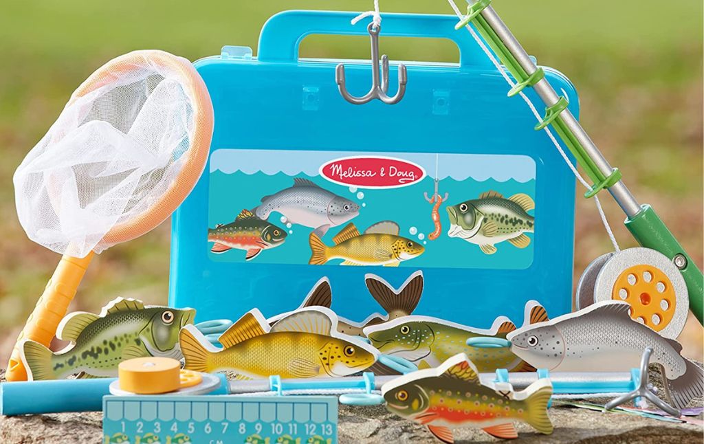 melissa and doug fishing set