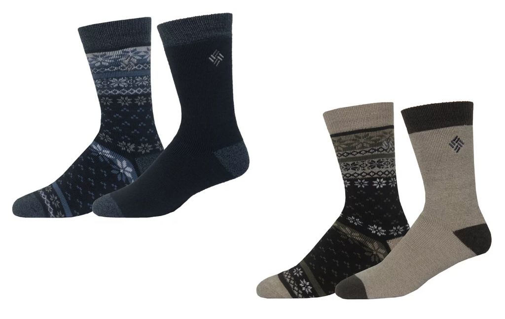 men crew wool socks