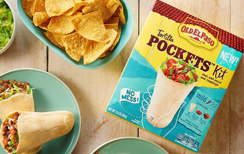 old el paso tortilla pockets