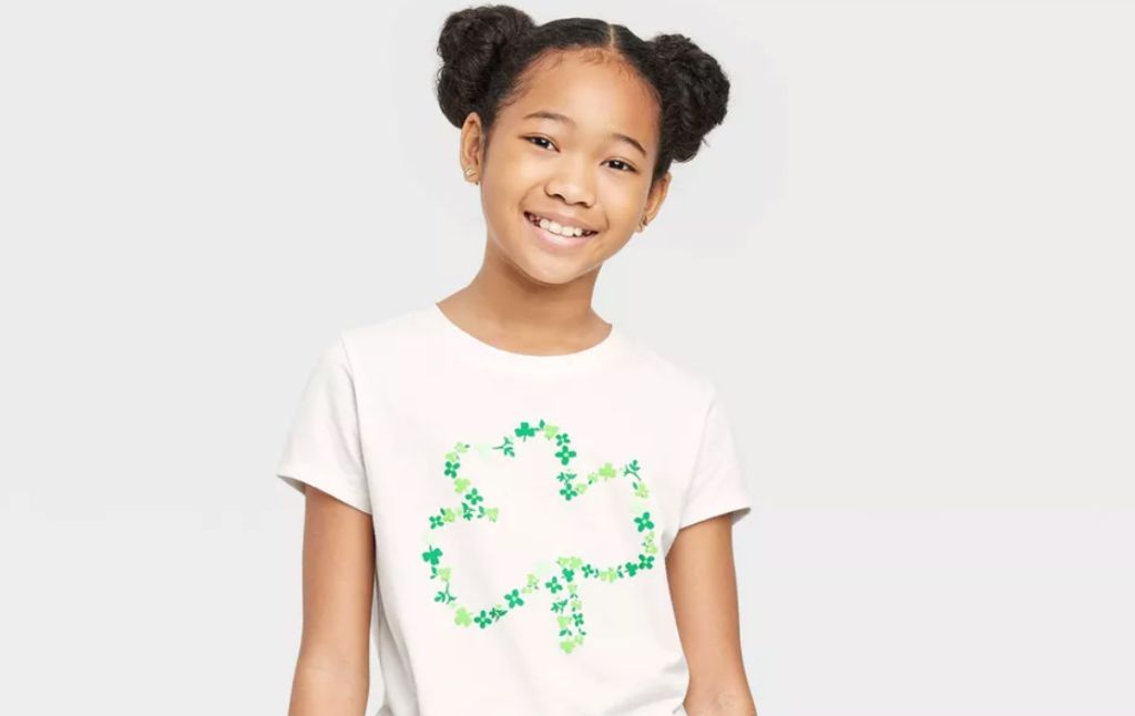 shamrock tee kids