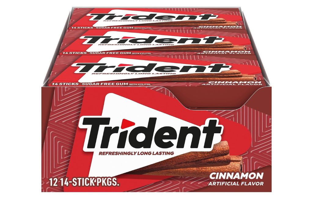 trident cinnamon gum