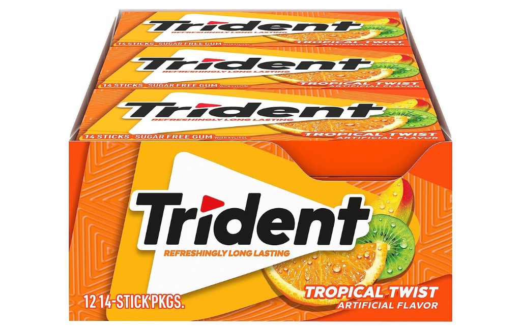 trident tropical twist gum